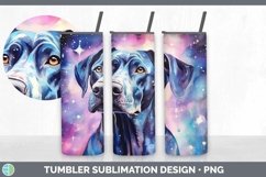 Galaxy Great Dane Dog Tumbler | Bundle 20 oz Skinny Tumbler Product Image 3