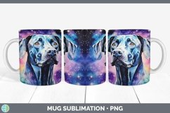 Galaxy Great Dane Dog Mug Wrap | Bundle Coffee Cup Designs Product Image 6