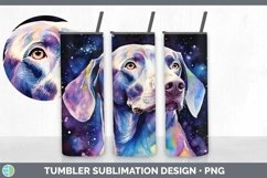 Galaxy Weimaraner Dog Tumbler | Bundle 20 oz Skinny Tumbler Product Image 6
