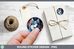 GorgeousGalaxy Dog Stickers design.