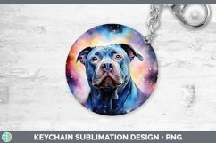 GorgeousGalaxy Dog Keychain design.