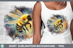 Galaxy Bee Shirt Sublimation Sublimation Background Designs Product Image 1