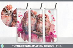 Valentines Owl Tumbler Sublimation Bundle Product Image 4