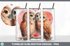 Valentines Owl Tumbler Sublimation Bundle Product Image 7