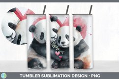 Valentines Panda Tumbler Sublimation Bundle Product Image 3