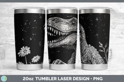 Cottage Dinosaur Laser 20oz Tumbler Sublimation Tumbler Desi Product Image 1
