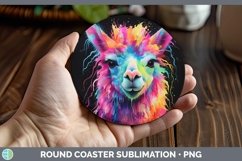 GorgeousNeon Round Coaster design.