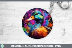 GorgeousNeon Keychain design.