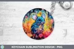 GorgeousNeon Keychain design.