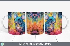 GorgeousNeon Mug Wrap design.