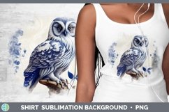 GorgeousBlue and White Porcelain Shirt design.