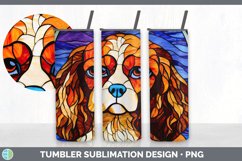 Stained Glass Cavalier King Charles Spaniel Dog Tumbler | Su Product Image 2