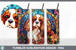 Stained Glass Cavalier King Charles Spaniel Dog Tumbler | Su Product Image 5