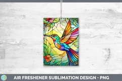 GorgeousStained Glass Bird Air Freshener design.
