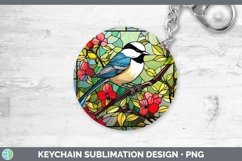 GorgeousStained Glass Keychain design.