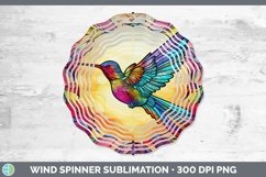 GorgeousStained Glass Wind Spinner design.