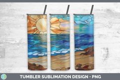 GorgeousStained Glass Tumbler design.