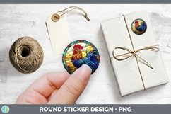 GorgeousStained Glass Stickers design.