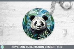 GorgeousStained Glass Keychain design.