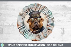GorgeousWatercolor Shar Peis Wind Spinner design.
