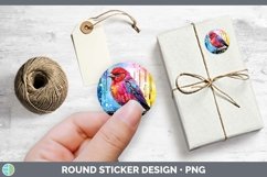 GorgeousSplat Rainbow Stickers design.