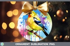 GorgeousSplat Rainbow Ornament design.