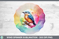 GorgeousSplat Rainbow Wind Spinner design.