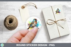 GorgeousSplat Rainbow Stickers design.