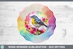 GorgeousSplat Rainbow Wind Spinner design.