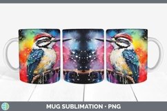 GorgeousSplat Rainbow Mug Wrap design.