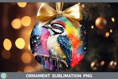 GorgeousSplat Rainbow Ornament design.