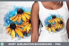 GorgeousWatercolor Flowers Shirt design.