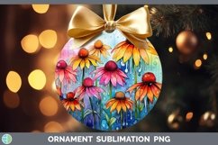 GorgeousWatercolor Flowers Ornament design.