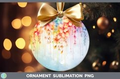 GorgeousWatercolor Flowers Ornament design.