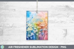 GorgeousWatercolor Flowers Air Freshener design.