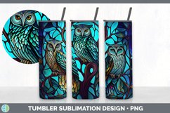 Stained Glass Owl Tumbler Sublimation Bundle Product Image 7