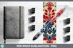 GorgeousPatriotic Pen Wrap design.