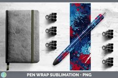 GorgeousPatriotic Pen Wrap design.