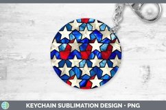 GorgeousPatriotic Keychain design.