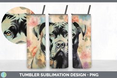 Vintage Cane Corso Dog Tumbler | Sublimation 20 oz Skinny Tu Product Image 4