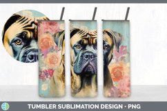 Vintage Cane Corso Dog Tumbler | Sublimation 20 oz Skinny Tu Product Image 5