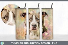 Vintage American Staffordshire Dog Tumbler | Sublimation 20 Product Image 6