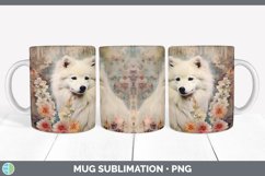 Vintage American Eskie Dog Mug Wrap | Sublimation Coffee Cup Product Image 4