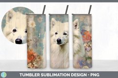 Vintage American Eskie Dog Tumbler | Sublimation 20 oz Skinn Product Image 5