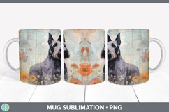 Vintage Scottish Terrier Dog Mug Wrap | Sublimation Coffee C Product Image 2