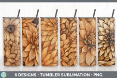 Wood Burned Tumbler Mega Sublimation Bundle Designs PNG Product Image 6