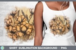 GorgeousWood Burned Flowers Shirt design.