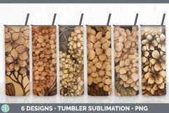 Wood Burned Tumbler Mega Sublimation Bundle Designs PNG Product Image 11