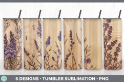 Wood Burned Tumbler Mega Sublimation Bundle Designs PNG Product Image 12
