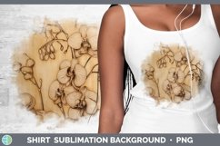 GorgeousWood Burned Flowers Shirt design.